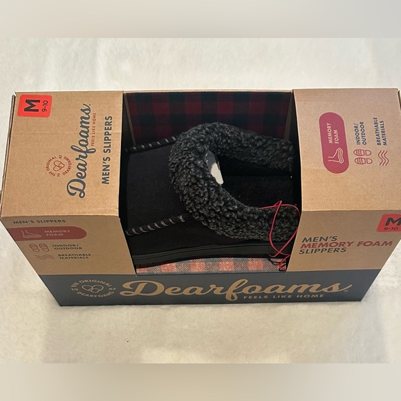Dearfoams Men's Memory Foam Slipper - Picture 14 of 16